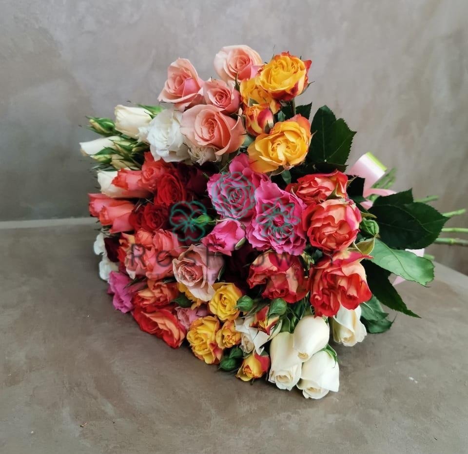 Букет цветов из: Розы в Тавричанка