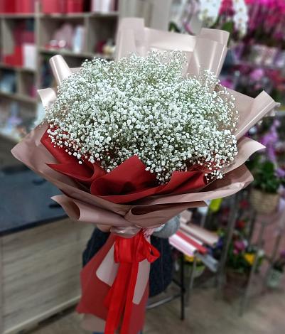 Букет цветов из: Гипсофила в Тавричанка