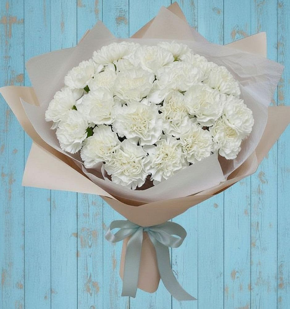 Букет цветов из: Гвоздики в Тавричанка