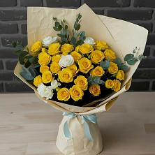 Букет цветов из:  Розы в Тавричанка