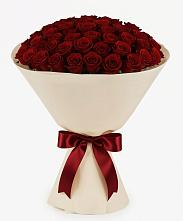 Букет 101 Бордовая роза Блэк Бакарра в Тавричанка
