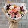 Букет цветов из: Гвоздики, Хризантемы и Розы в Тавричанка