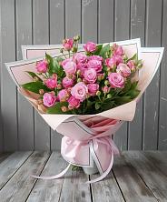 Букет Розовый кустик в Тавричанка