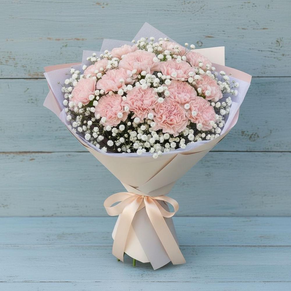 Букет цветов из: Гвоздики в Тавричанка
