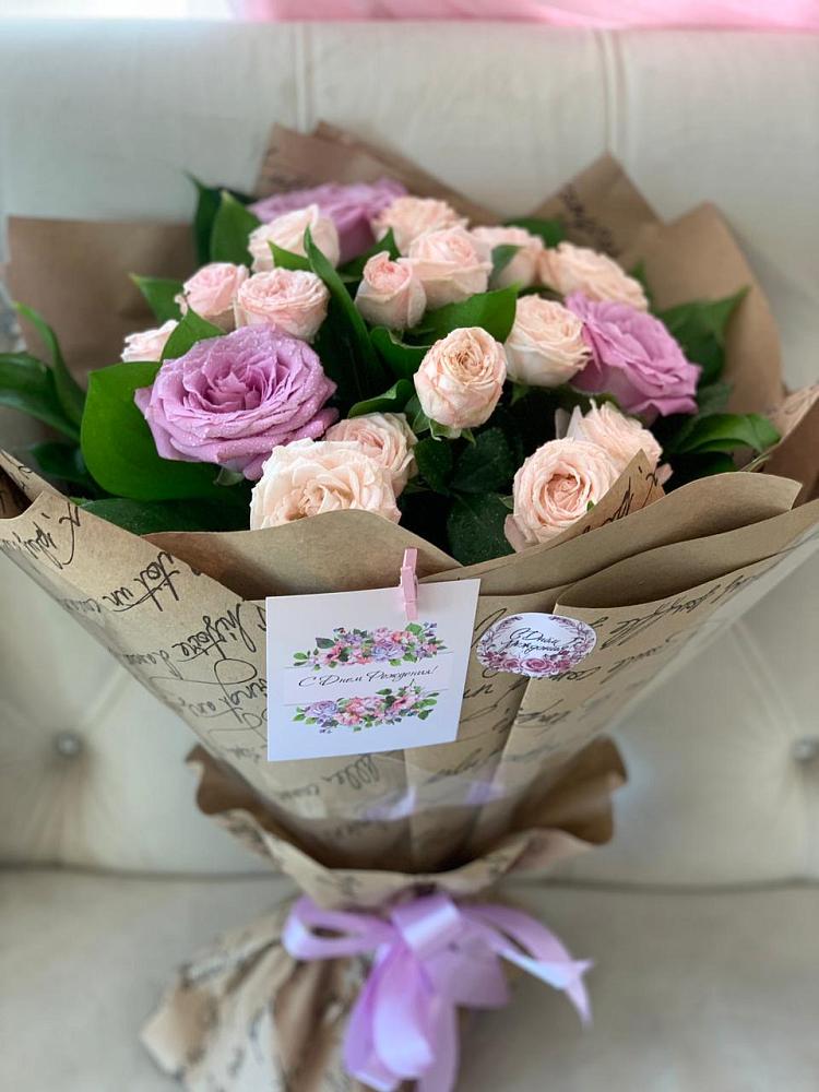 Букет цветов из: Розы в Тавричанка