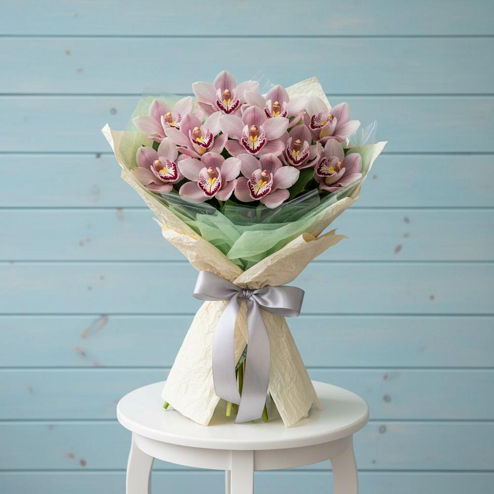 Букет цветов из: Орхидеи и Розы в Тавричанка
