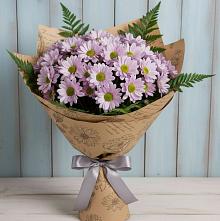 Букет цветов из:  Хризантемы в Тавричанка