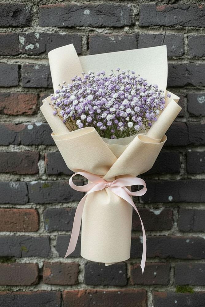 Букет цветов из: Гипсофила в Тавричанка