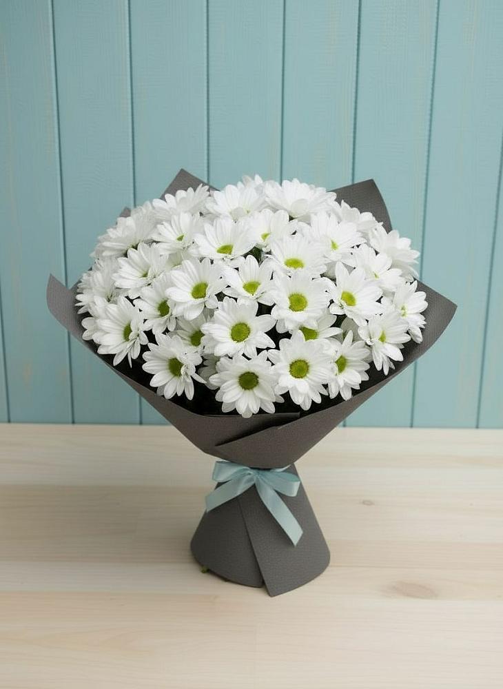 Букет цветов из: Хризантемы в Тавричанка