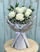 Букет цветов из:  Розы в Тавричанка