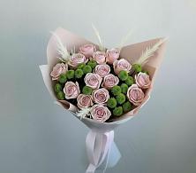 Букет цветов из:  Розы и Хризантемы в Тавричанка