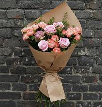 Букет цветов из:  Розы в Тавричанка