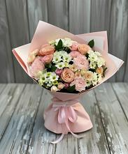Букет цветов из:  Гвоздики, Розы и Хризантемы #REPLACE_PRED# Тавричанка