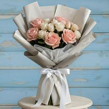 Букет цветов из:  Розы в Тавричанка