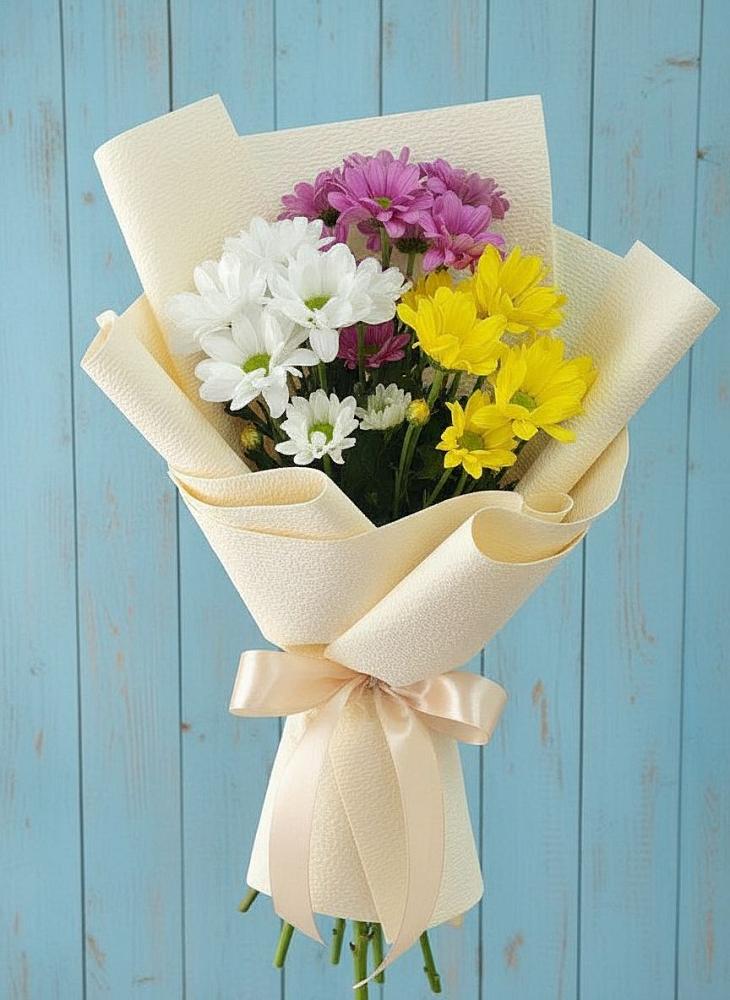 Букет цветов из: Хризантемы в Тавричанка