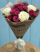 Букет цветов из:  Розы в Тавричанка