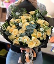 Букет цветов из:  Розы и Лизиантусы #REPLACE_PRED# Тавричанка