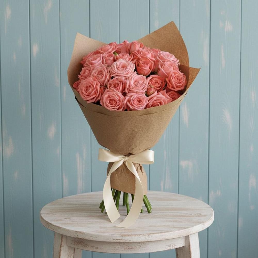 Букет цветов из: Розы в Тавричанка