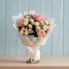 Букет цветов из:  Розы в Тавричанка