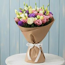 Букет цветов из:  Лизиантусы в Тавричанка